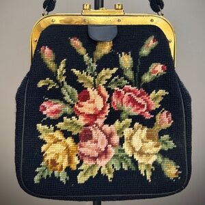 Tapestry Top Handle Purse